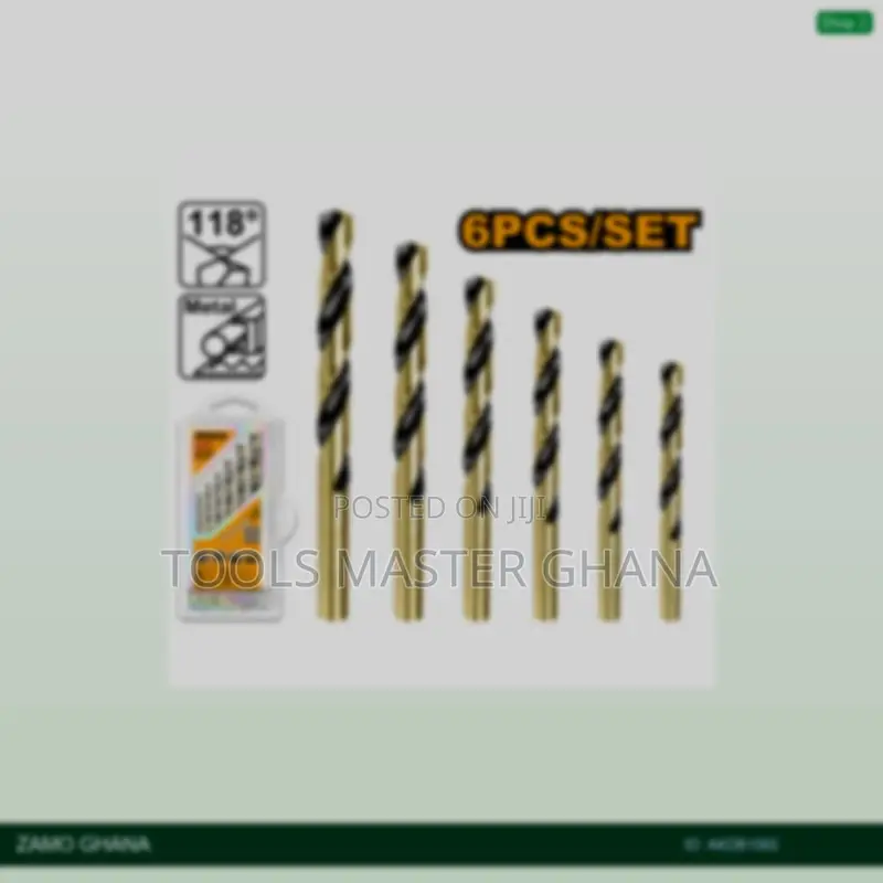 6pcs HSS Twist Drill Bits - Akdb1065
