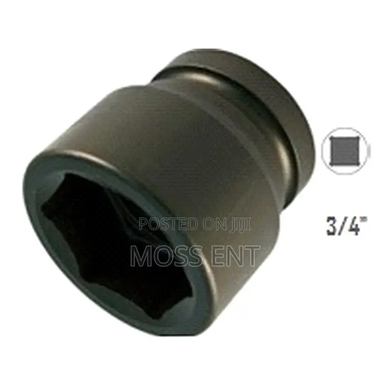 Drive Socket Short 12pt 3/4inch X 27mm - Absk60027-St001