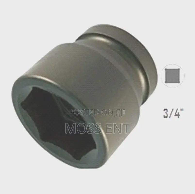 Drive Socket Short 12pt 3/4inch X 30mm - Absk60030-St001