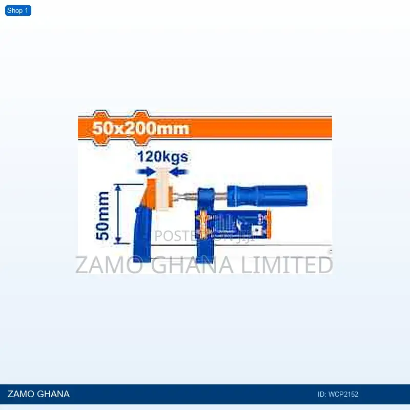 F Clamp With Plastic - Wcp2152