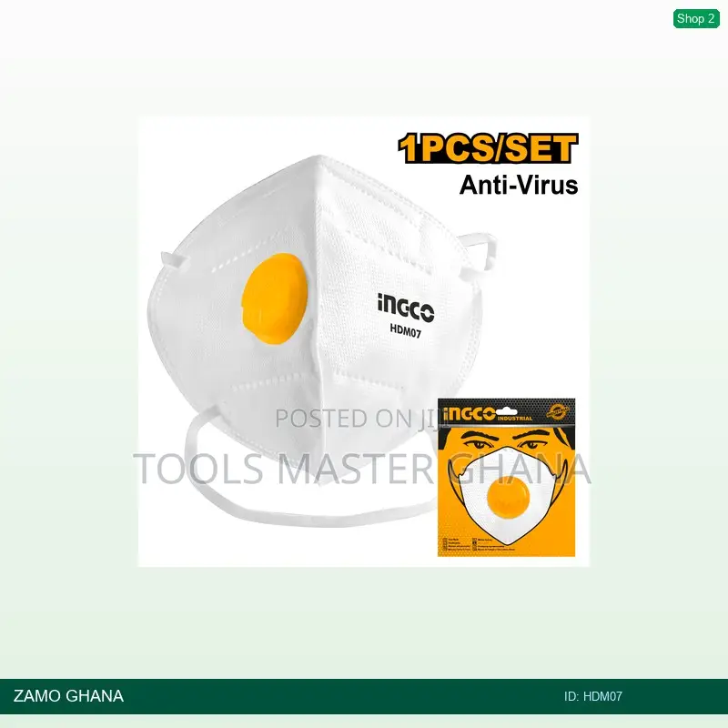 Dust Mask With Valve - Hdm07