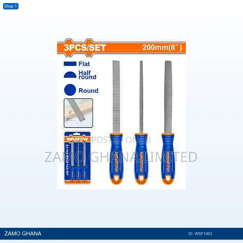 3 PCS Wood File - Wsf1403