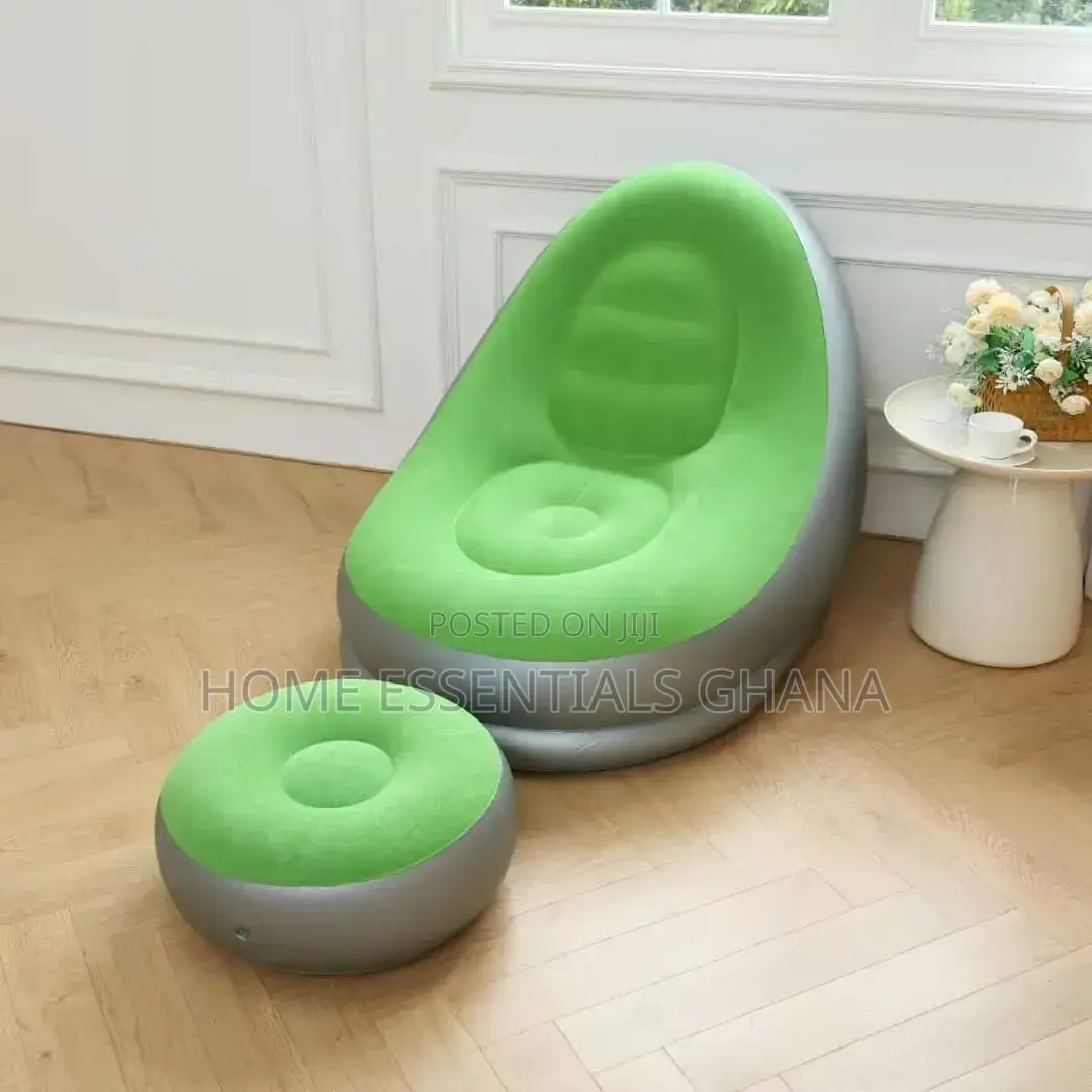 Comfortable Blow Up Sofa With Leg Support