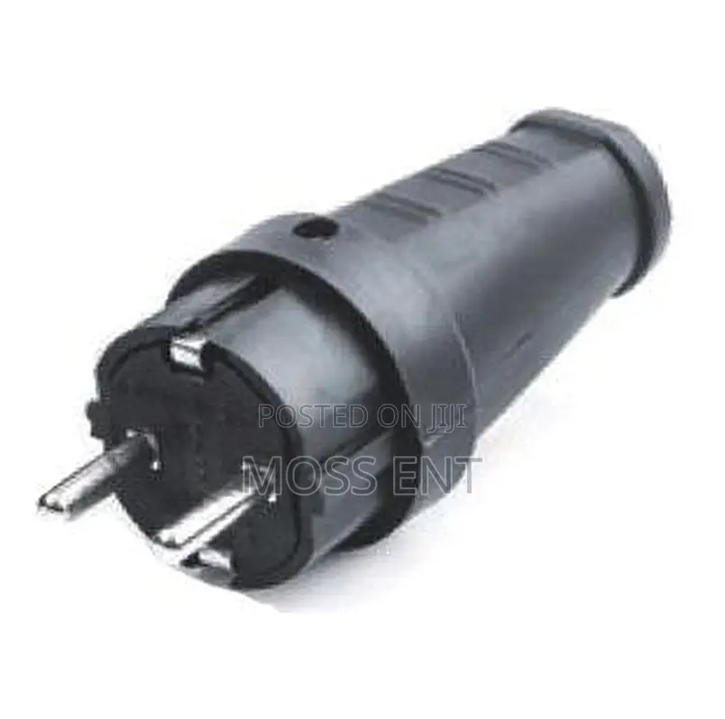 Rubber Mono Phase Male Plug - Sgs3502
