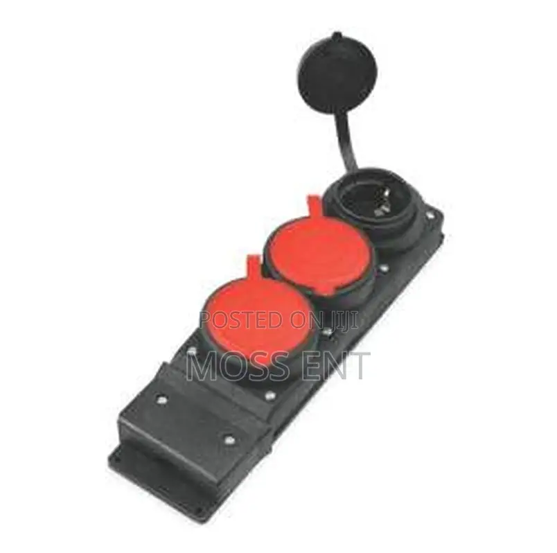 Rubber 1 X Mono Phase + 2 X Three Phase Sockets - Sgs3511