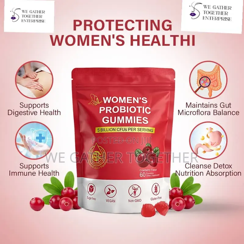 Woman Probiotics Gummies Cranberry