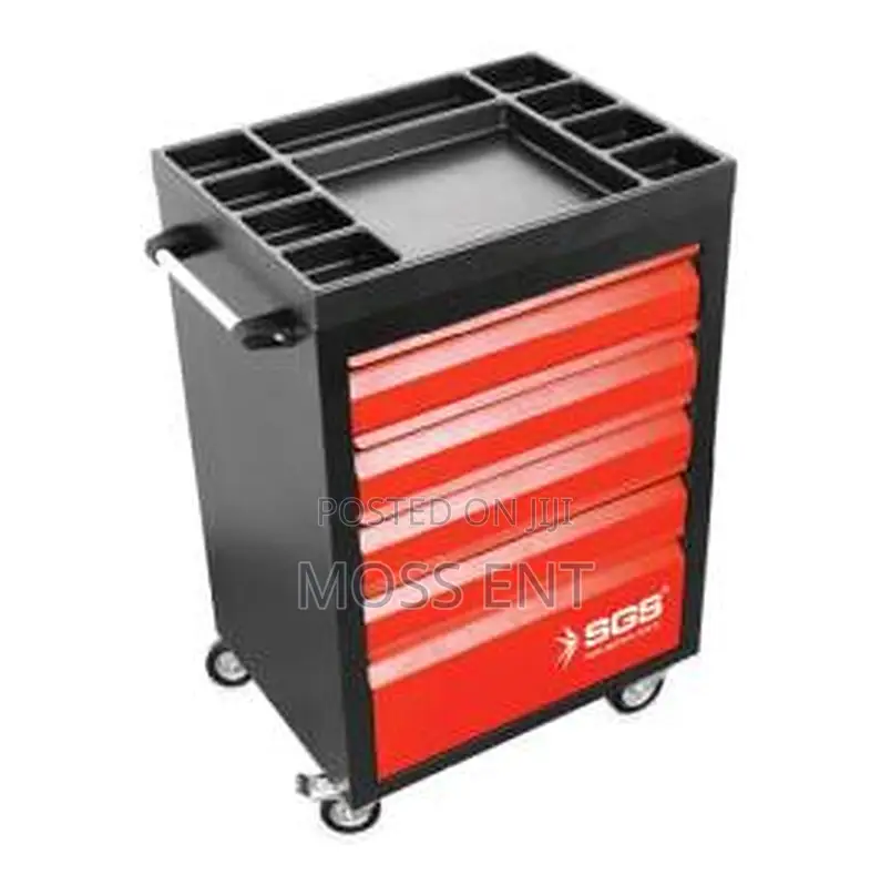 Tool Trolley 6 Drawer Empty - Sgs856