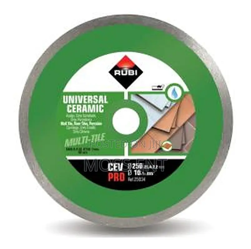 Cev 180 Pro > 7inch Ceramic Tiles Diamond Cutting Blade - Rubi-25912