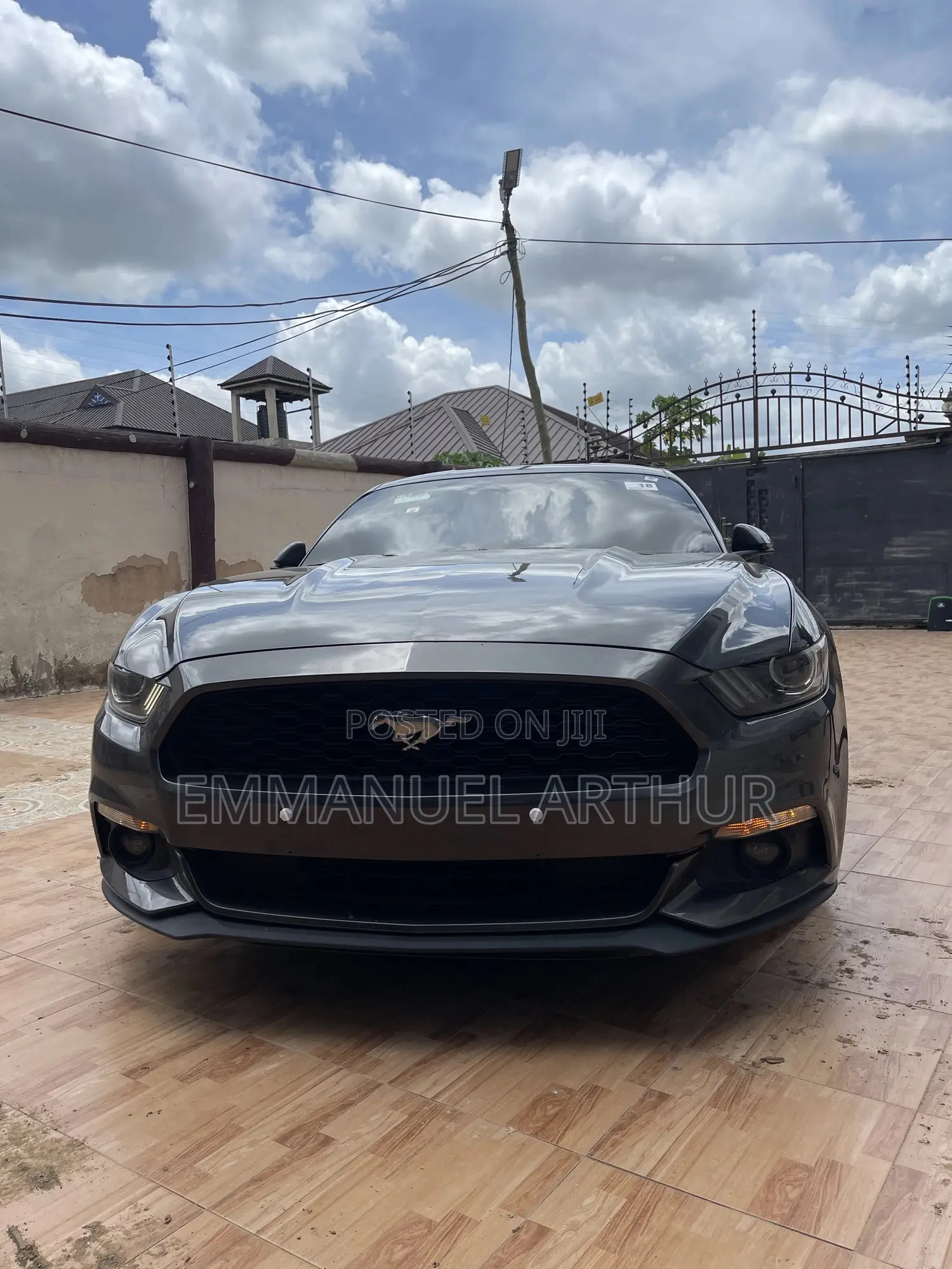 Ford Mustang EcoBoost Premium Fastback 2017 Gray