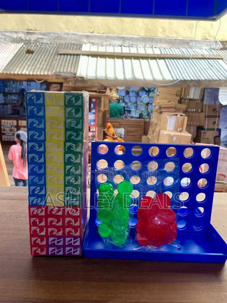 Uno Stacko and Bingo Game Combo