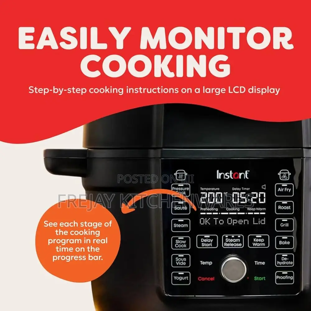 Instant Pot 6.5l Duo Crisp Ultimate Multicooker, Fairly Used