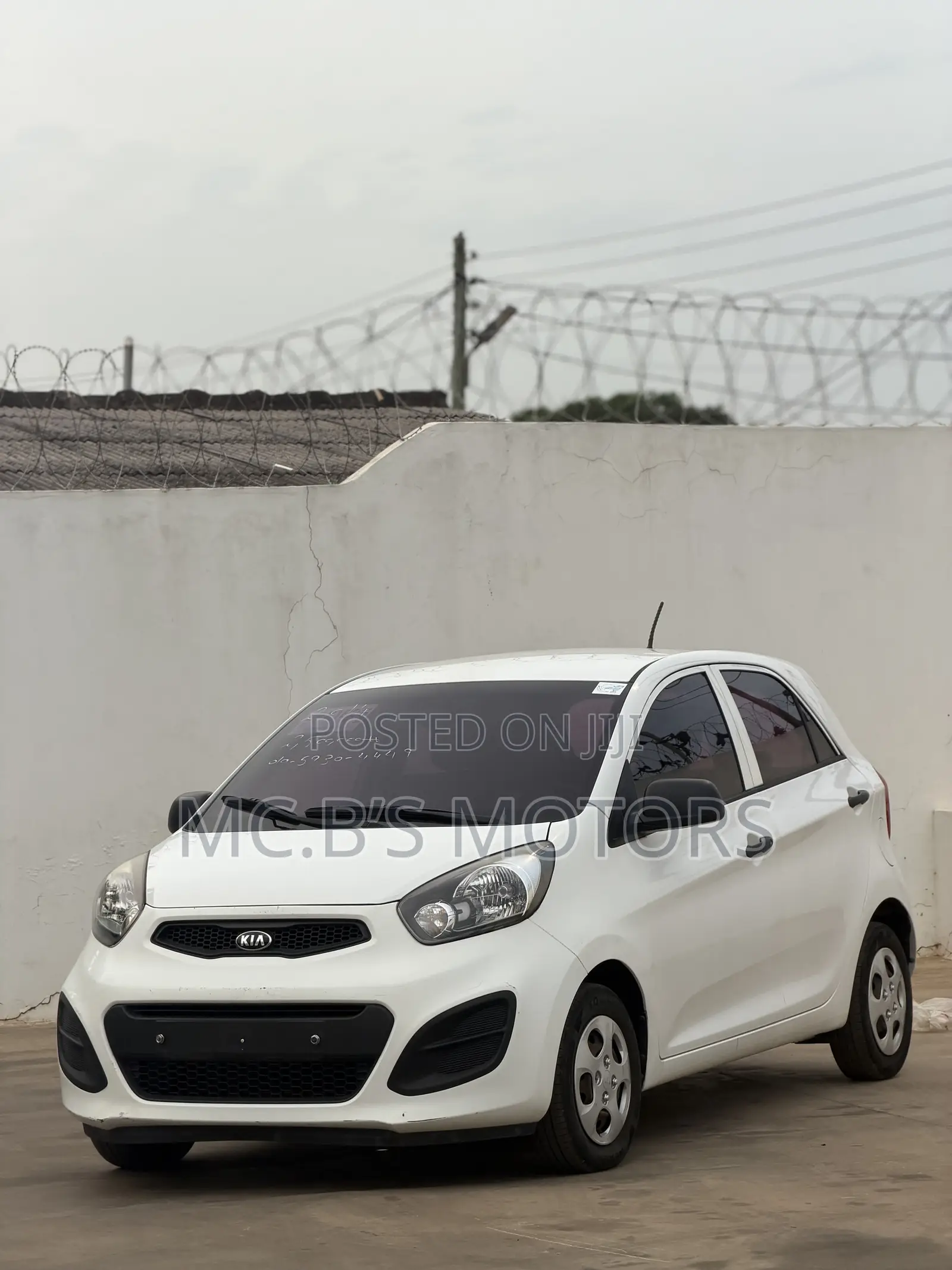 Kia Morning 2016 White