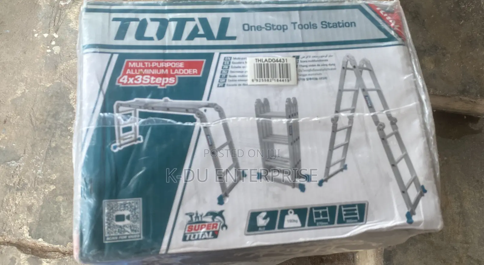 Total Aluminum Ladder 4x3