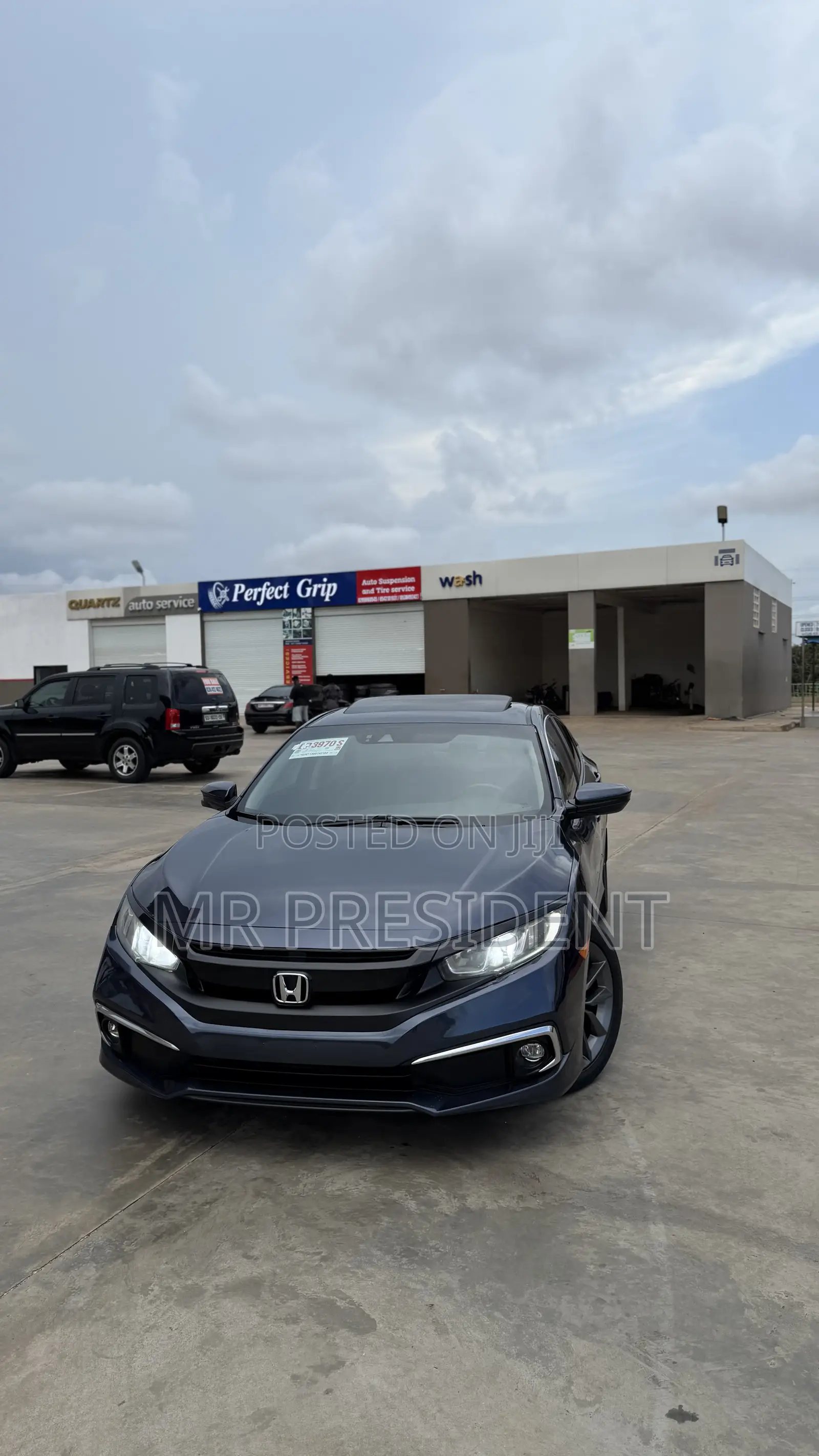 Honda Civic EX Sedan 2019 Blue