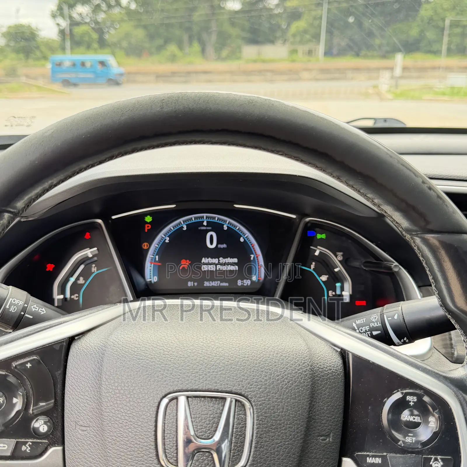 Honda Civic EX Sedan 2019 Blue