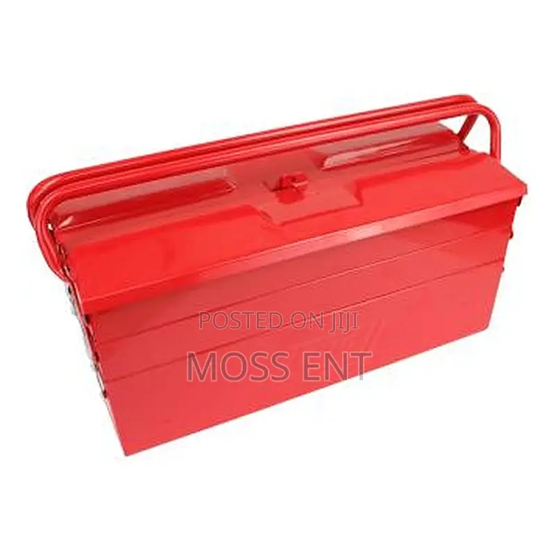 Tayg Metal Tools Box N.505 Red 500x200x290mm - Tayg-188008