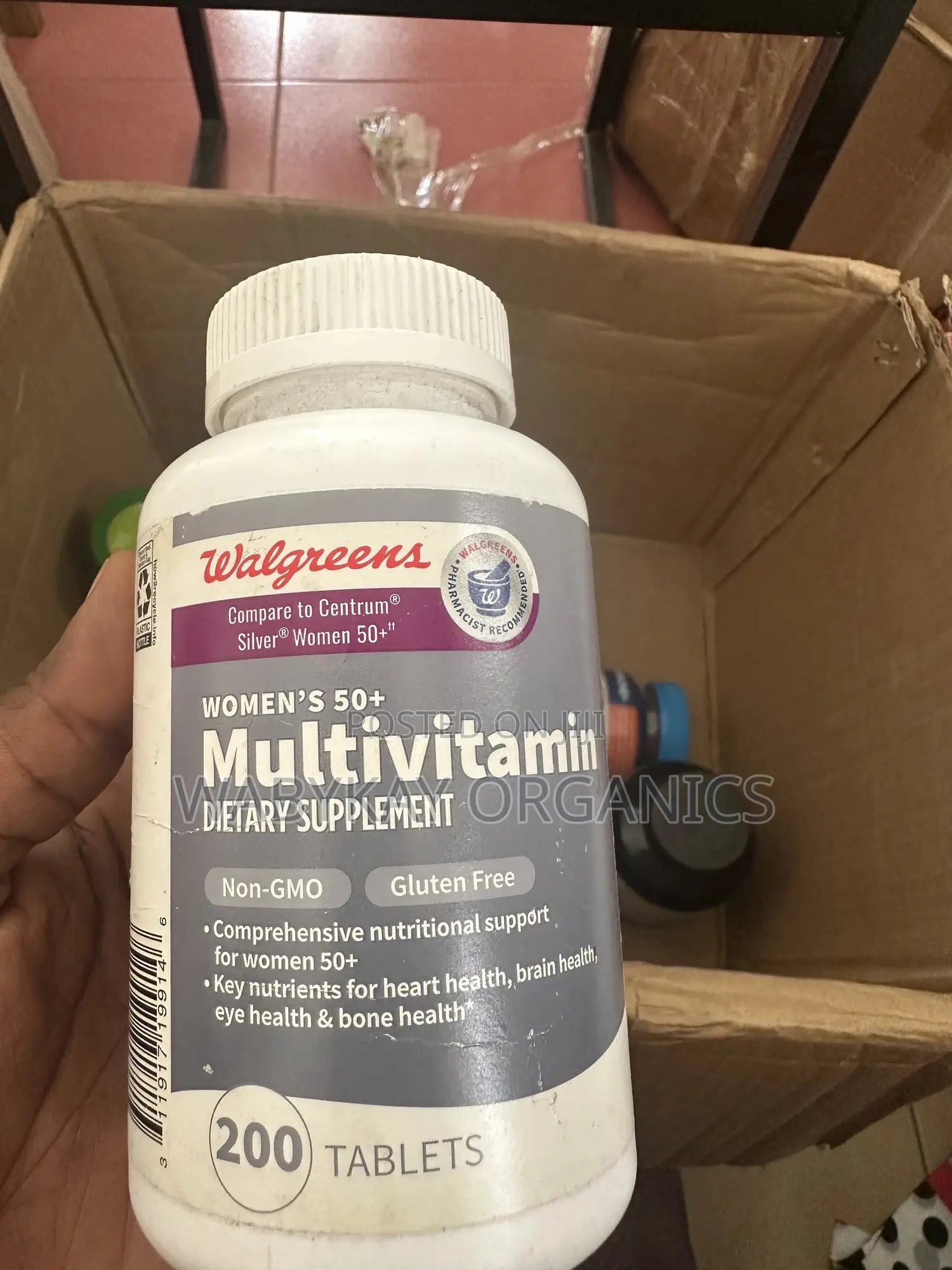 Women Adults Multivitamin Capsules. 4month Supply