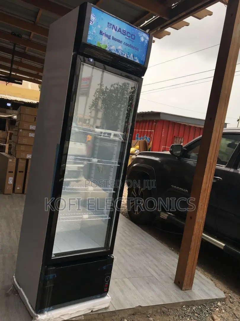 Nasco 288l Cooling Display Fridge With Adjustable Shelves