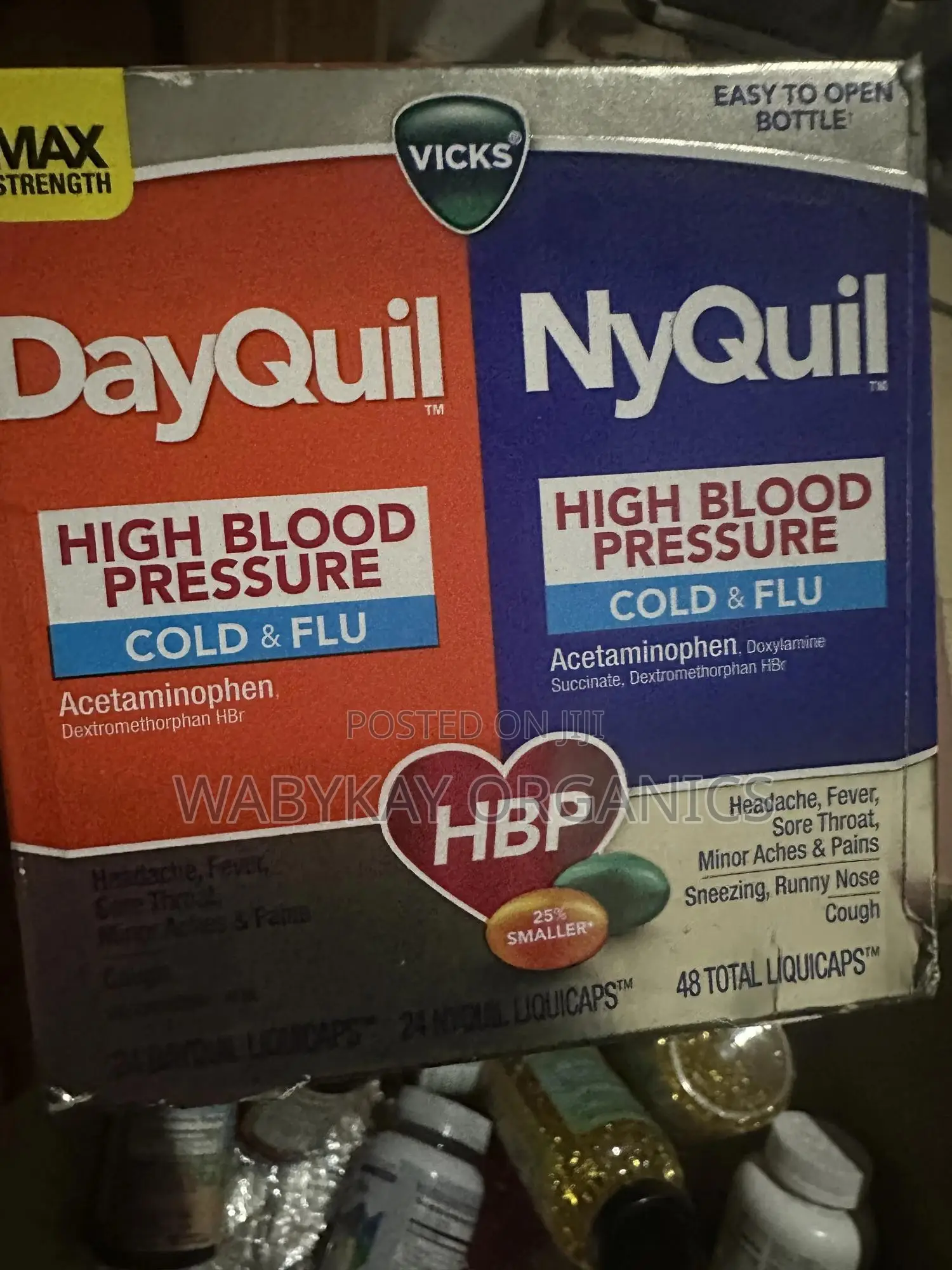 Dayquil and Nyquil for Cold and Flu