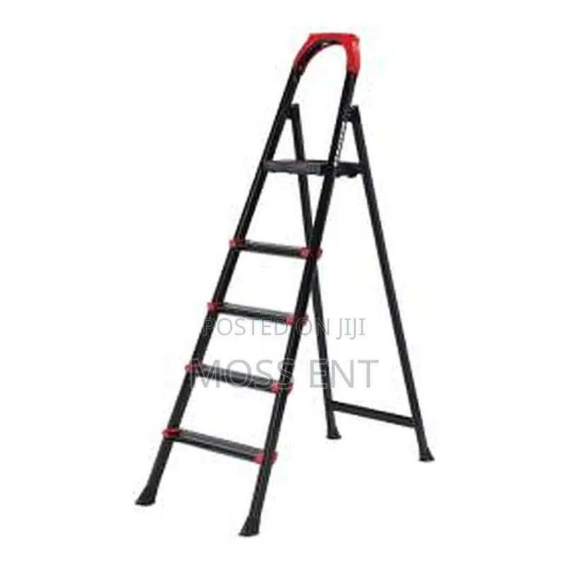 Anka 6+1 Steps Ladder Steel Mary Brand Black - Anka-6-1