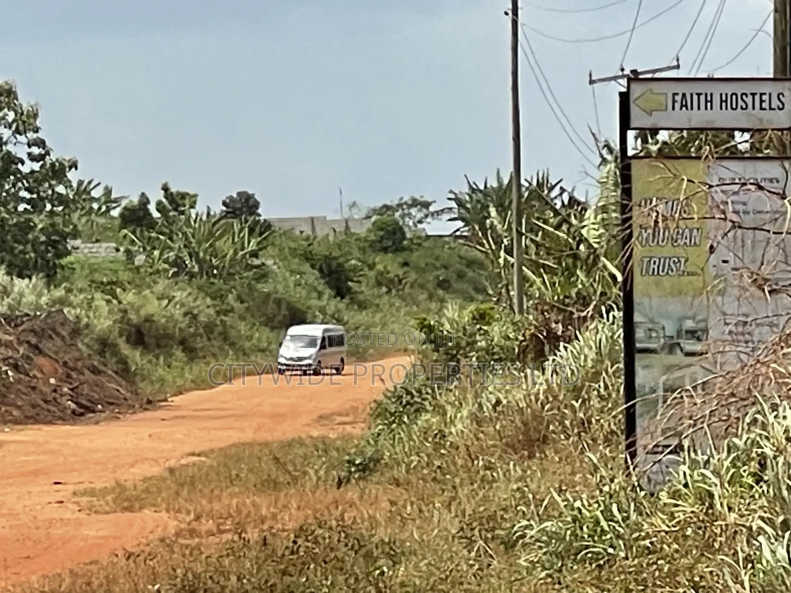 1.5 Acre Roadside Commercial Plot for Sale at Berekuso