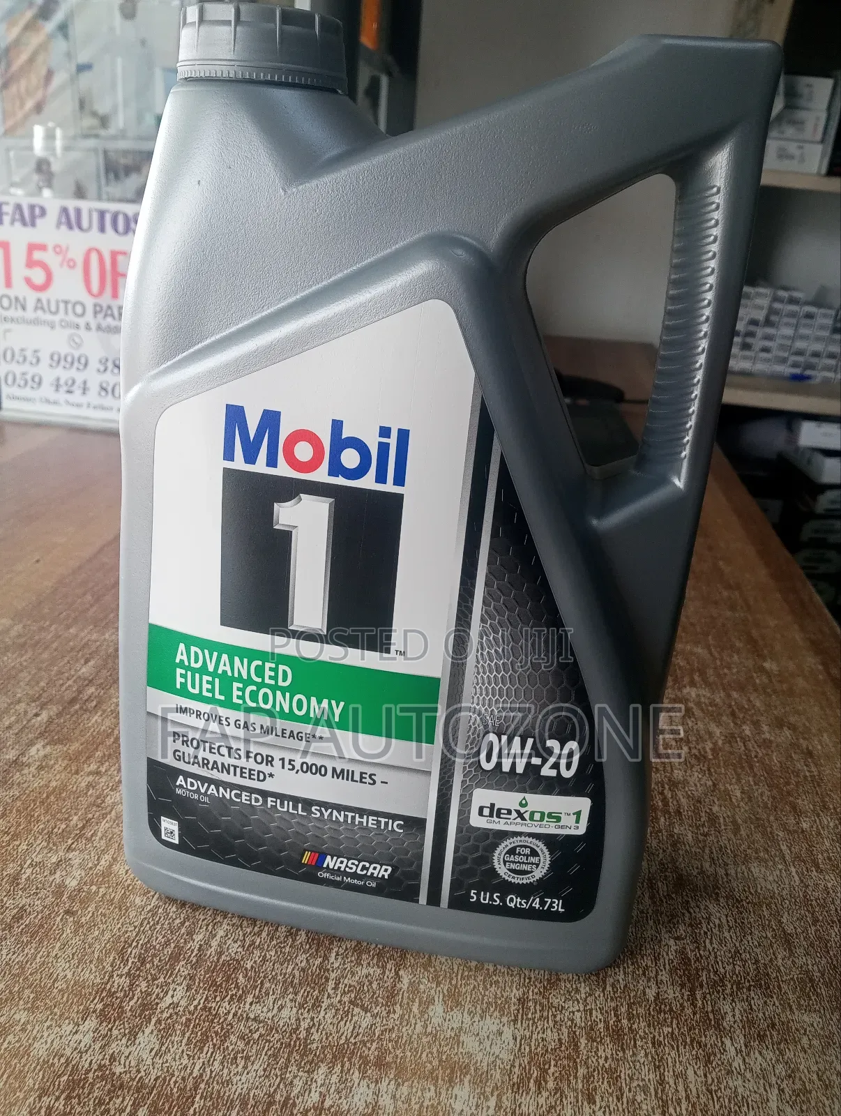 Superior Quality Mobil 1 Full Synthetic Engine Oil 0w-20 From USA