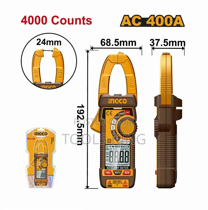 Digital Ac Clamp - Dcm62001