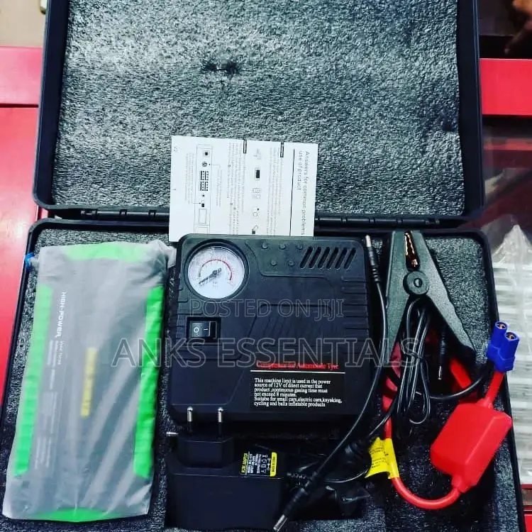 Rechargeable Jump Starter Power Bank With Led Torch