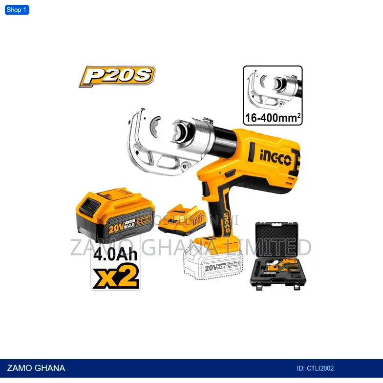 Cordless Hydrualic Crimping Tool - Ctli2002