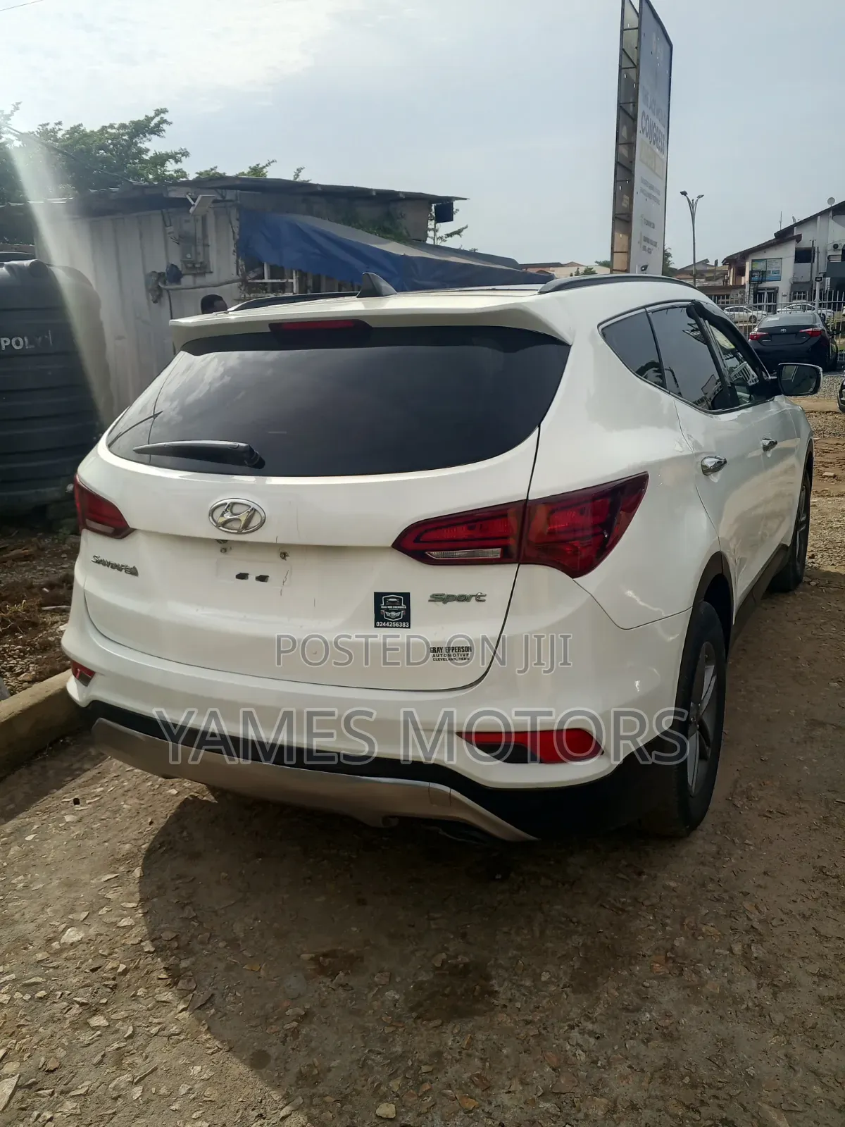 Hyundai Santa Fe 2016 White