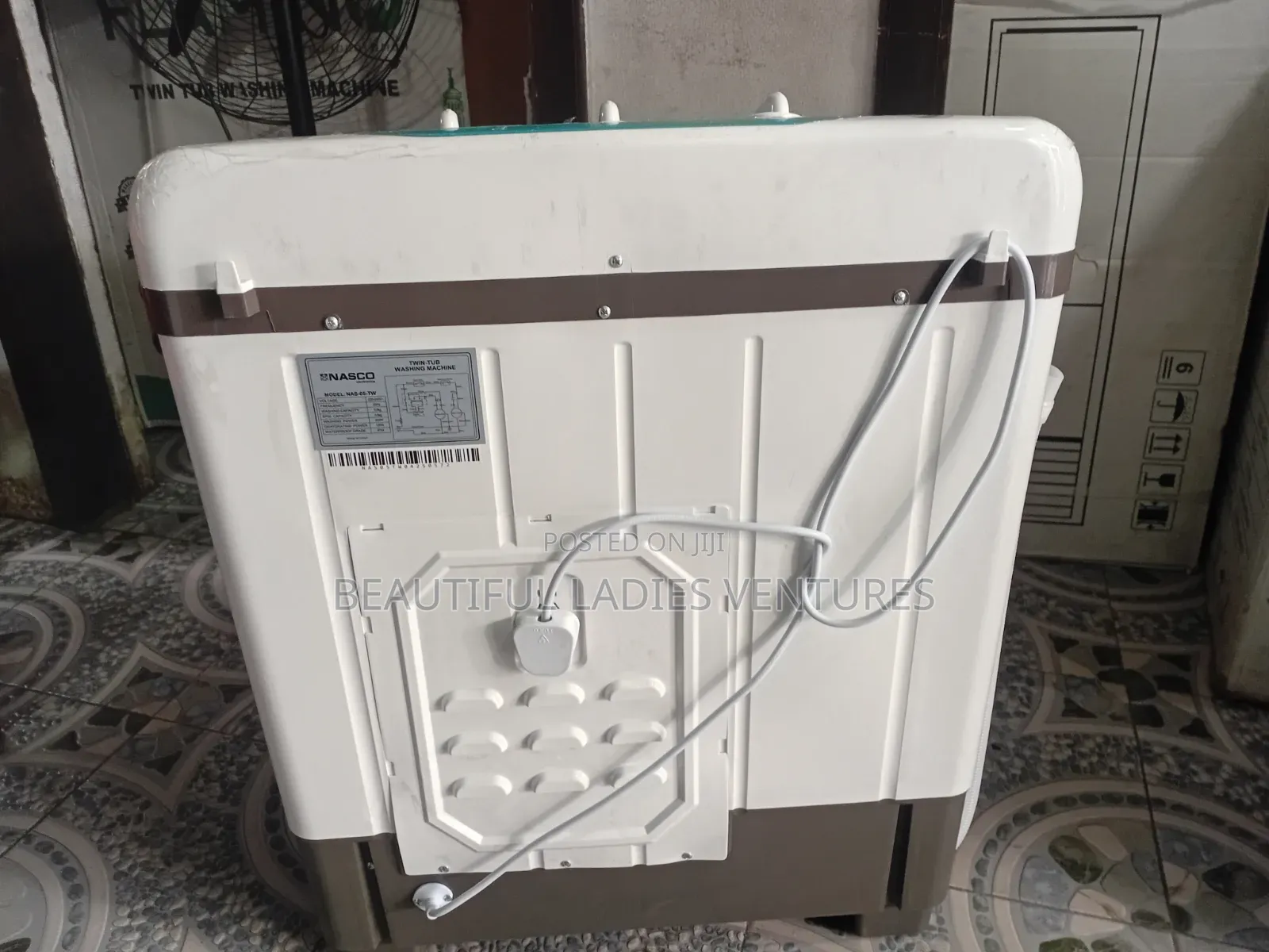 Nasco 5kg Washing Machine – Gentle on Clothes, Tough on Dirt