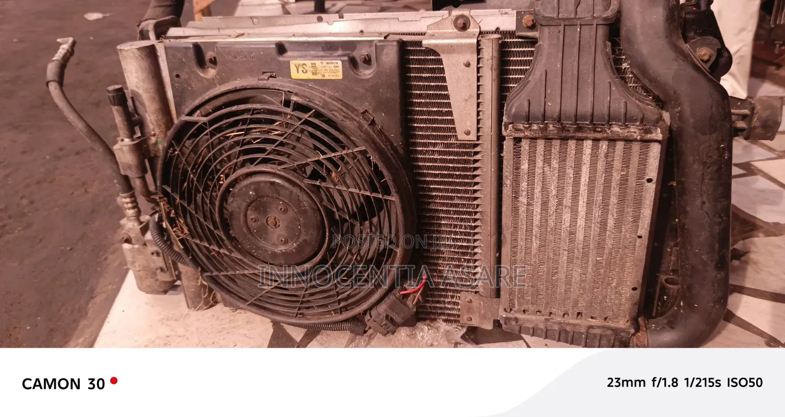 Opel Astra B Diesel Radiator