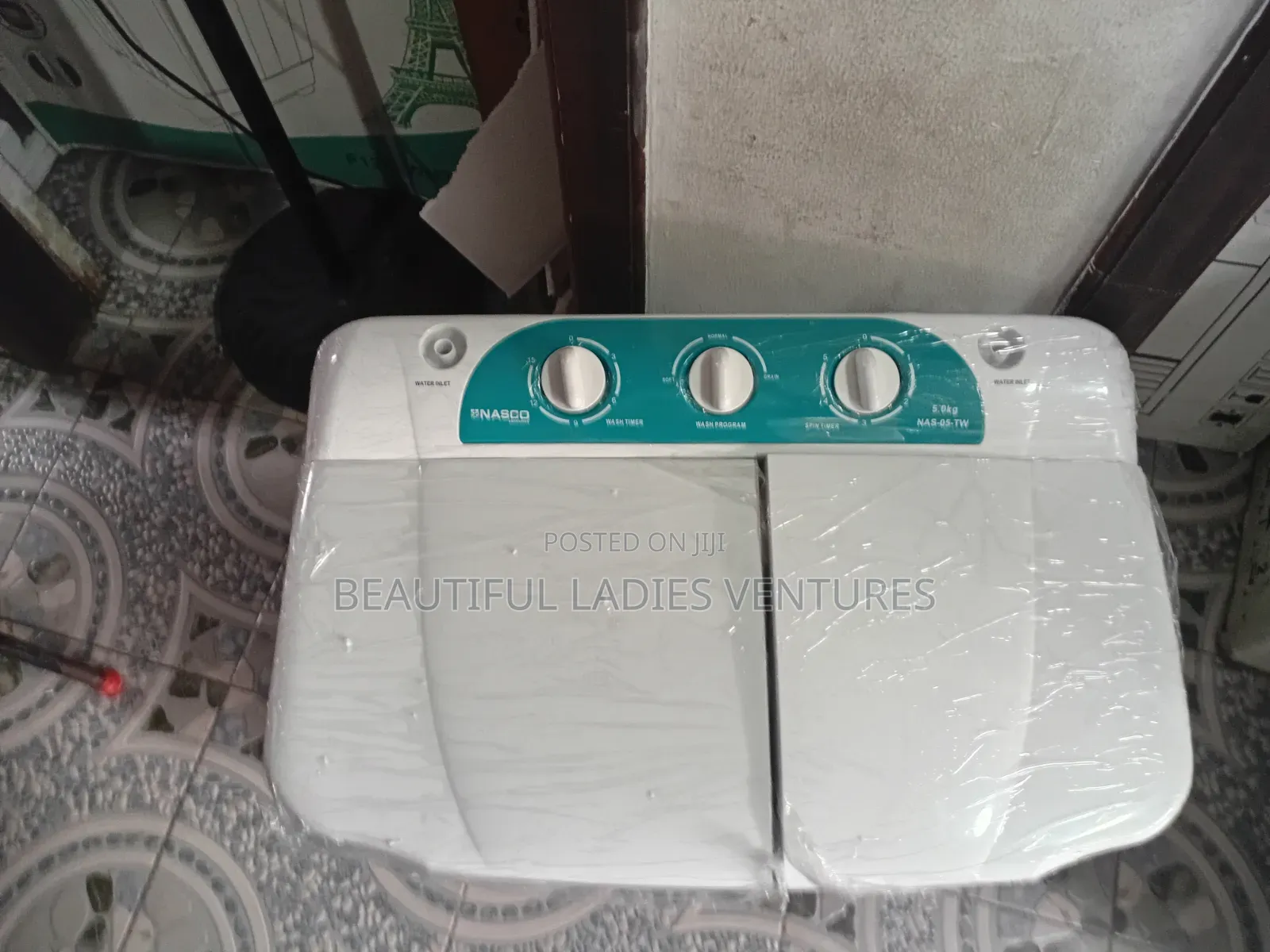 Nasco 5kg Washing Machine – Compact Size, Big Performance