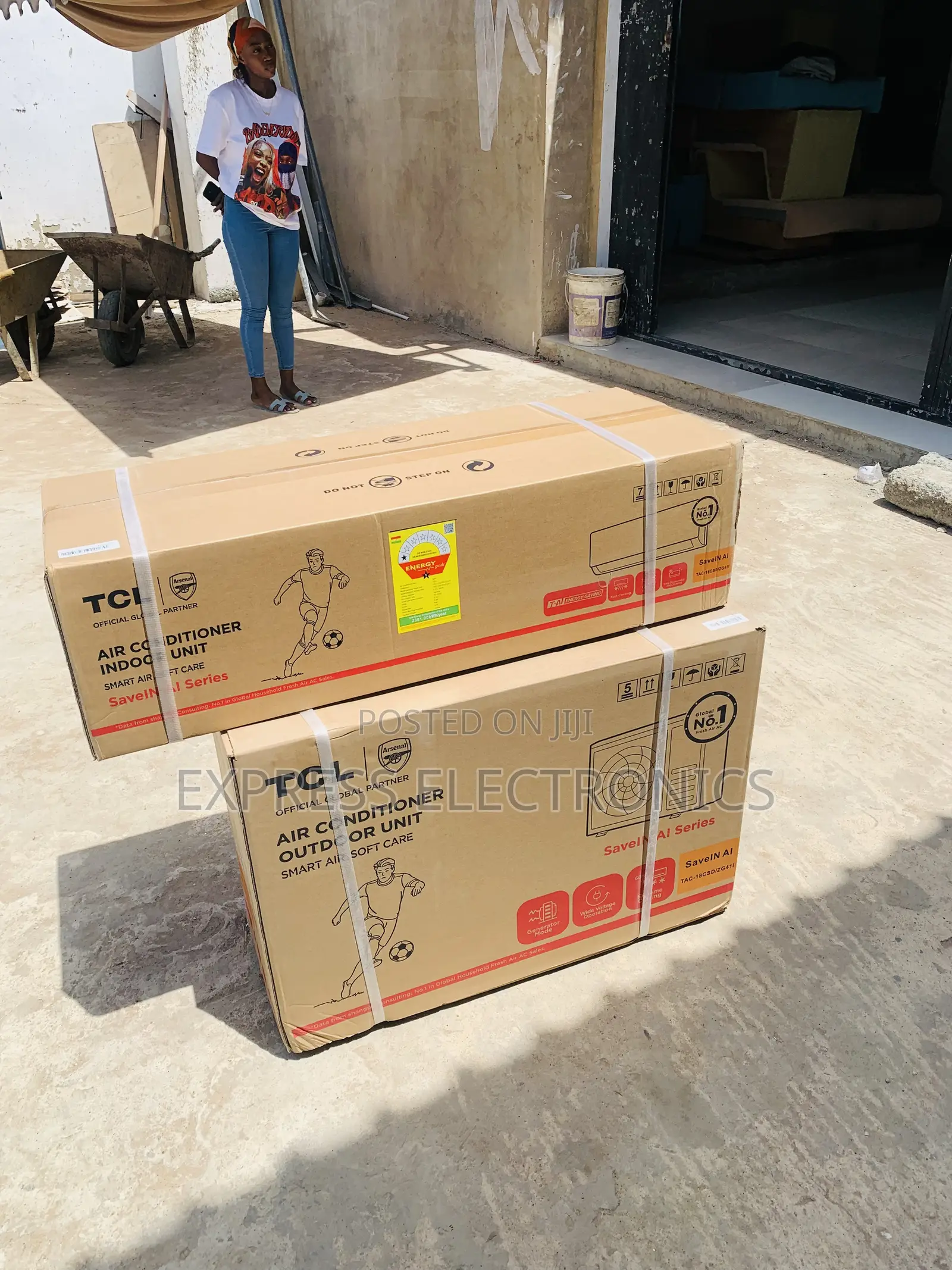 Nest at Store Inverter Dark Grey Air Conditioner TCL 1.5hp