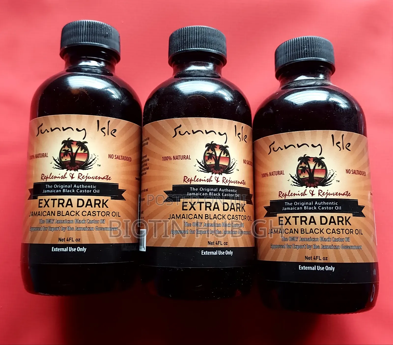 Jamaican Black Castor Oil(Sunny Isle)