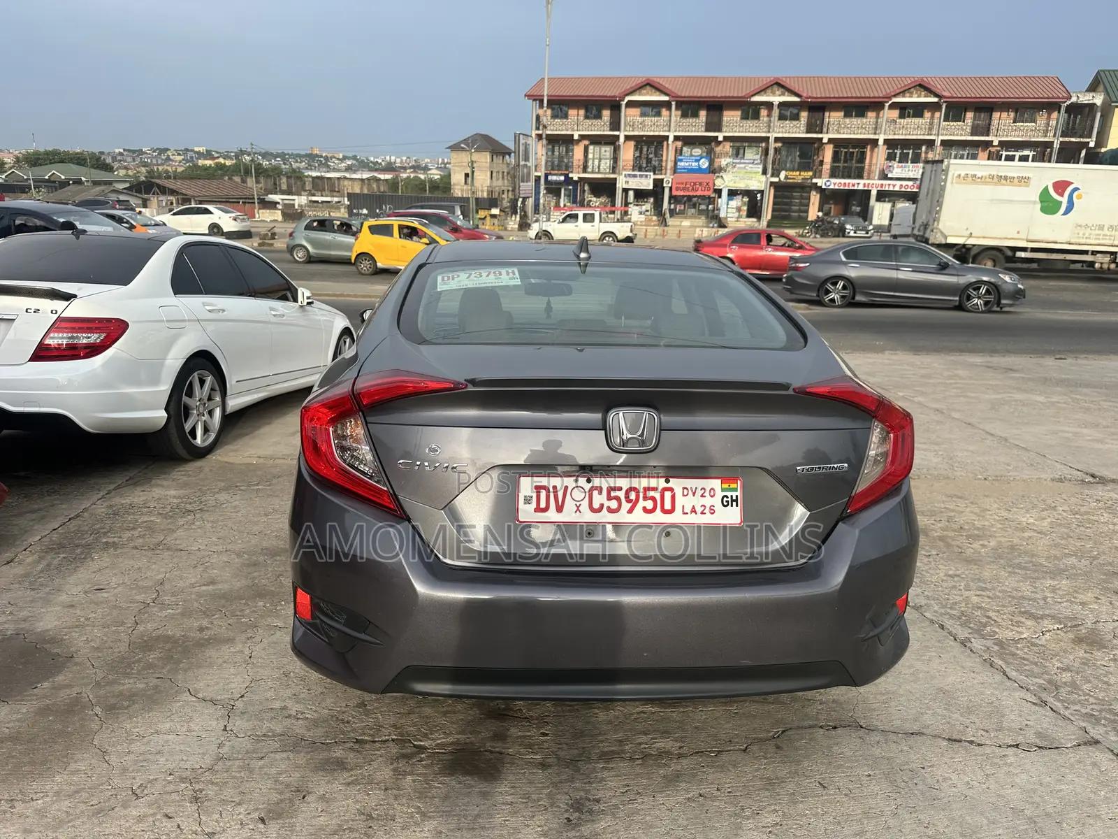 Honda Civic Touring 4dr Sedan (1.5L 4cyl) 2016 Gray