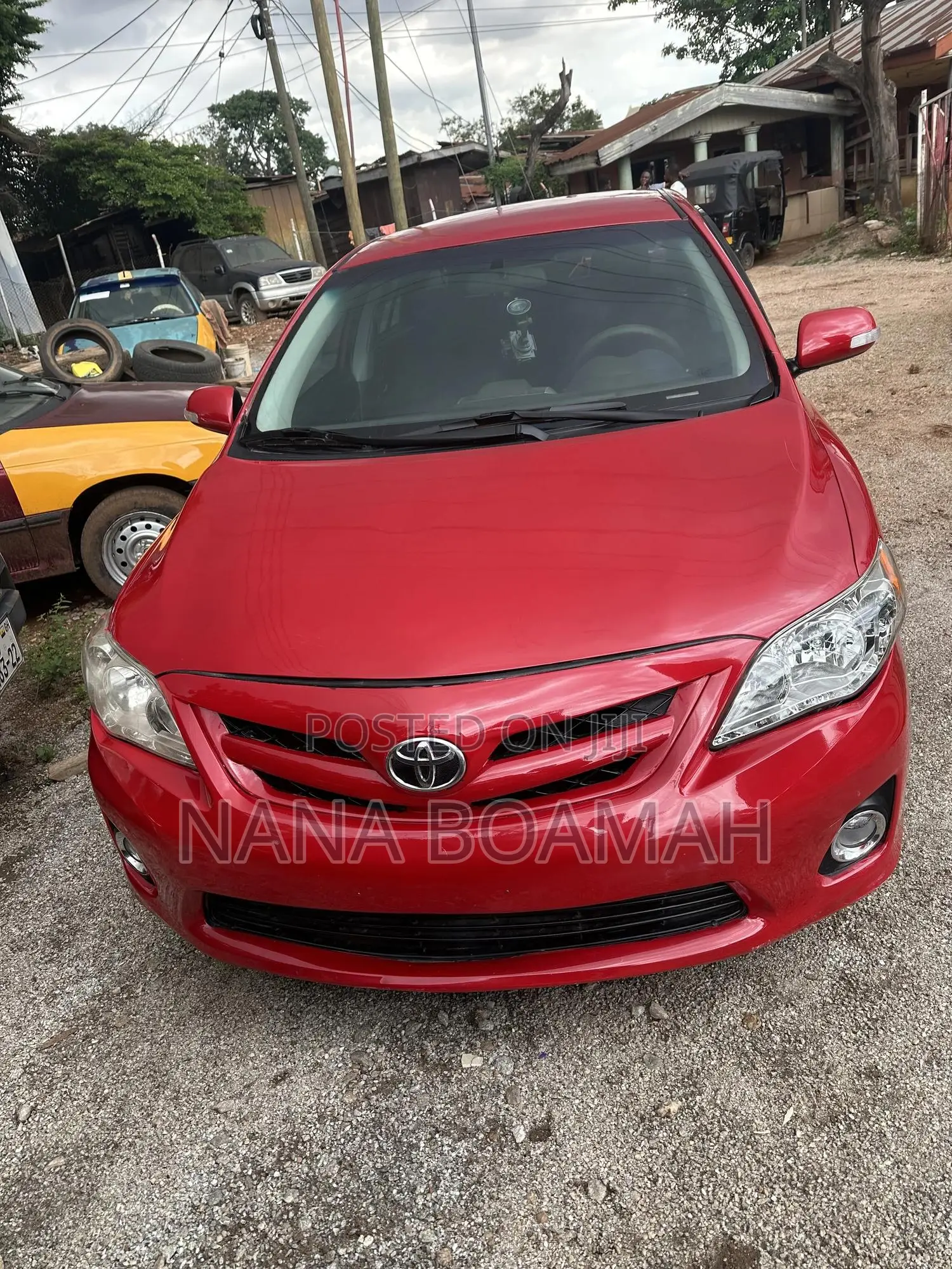 Toyota Corolla 2013 Red