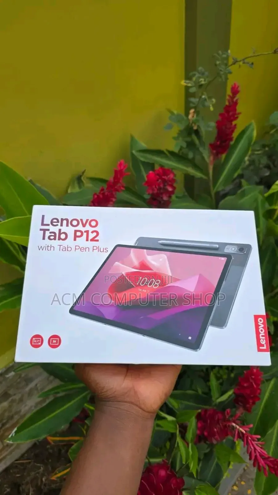 New Lenovo Tab P12 256 GB Black