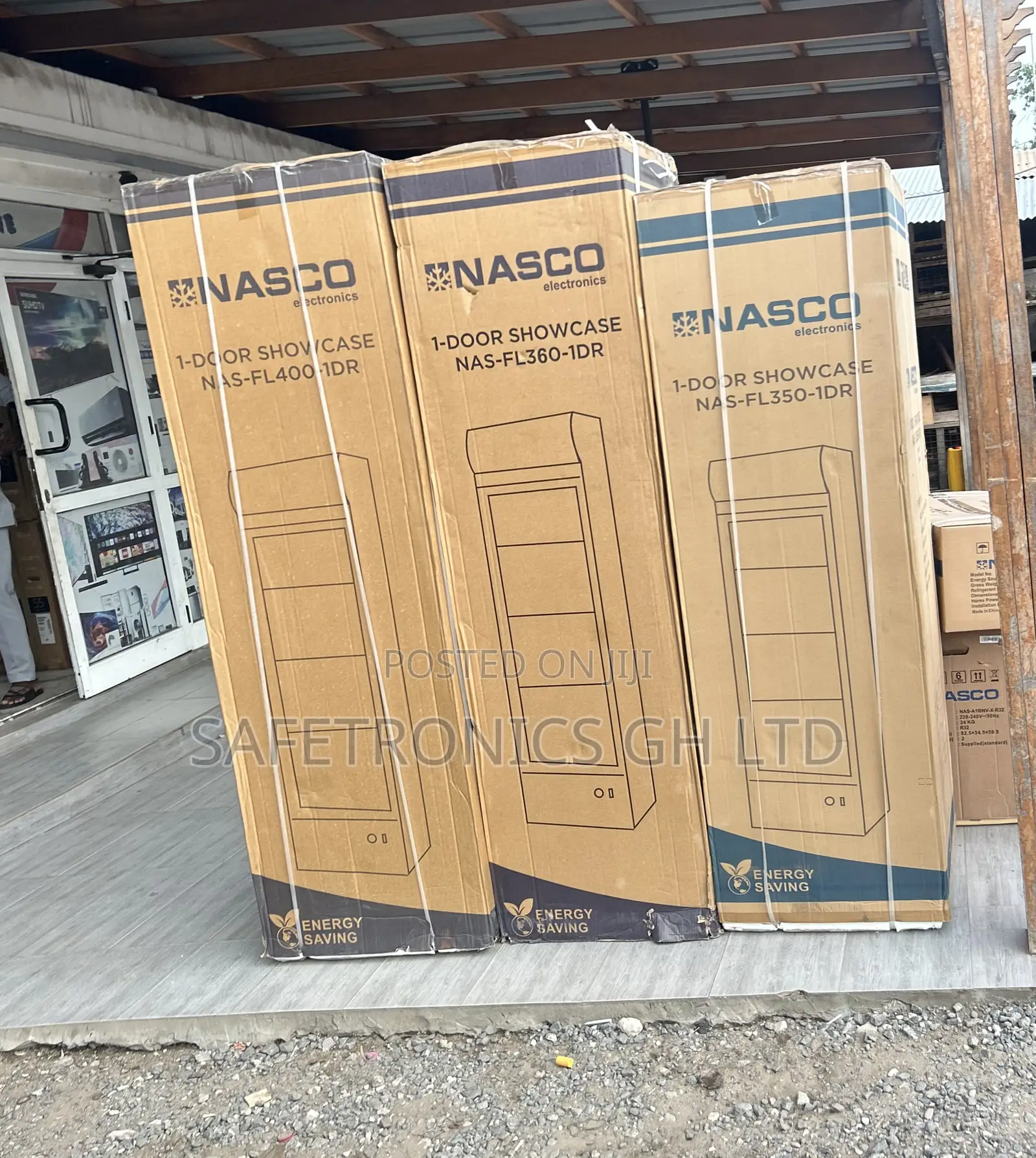 Lastest Best Nasco 288 LTRS Single Door Display Fridge (Nas-Fl350-1dr)