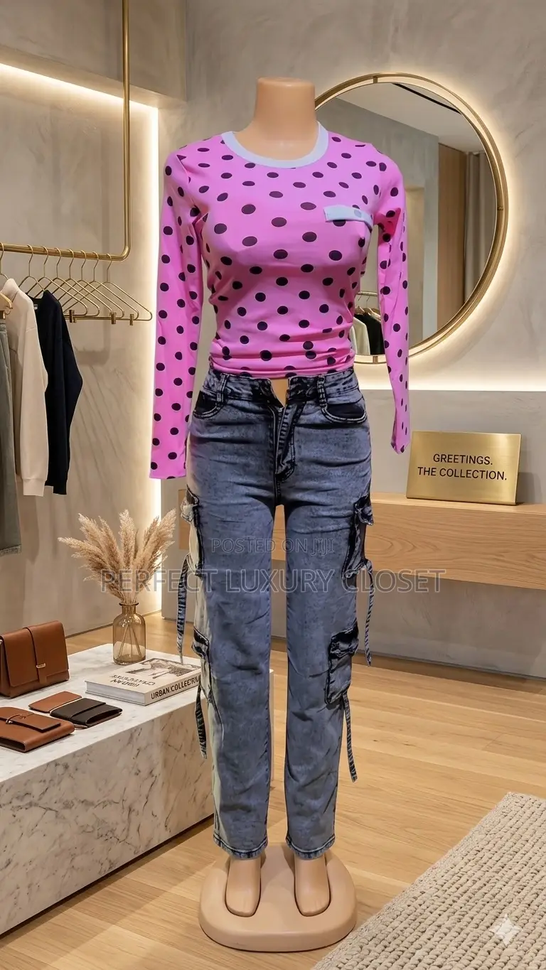 Classic Ladies Bola Side Pocket Jeans and Top Available