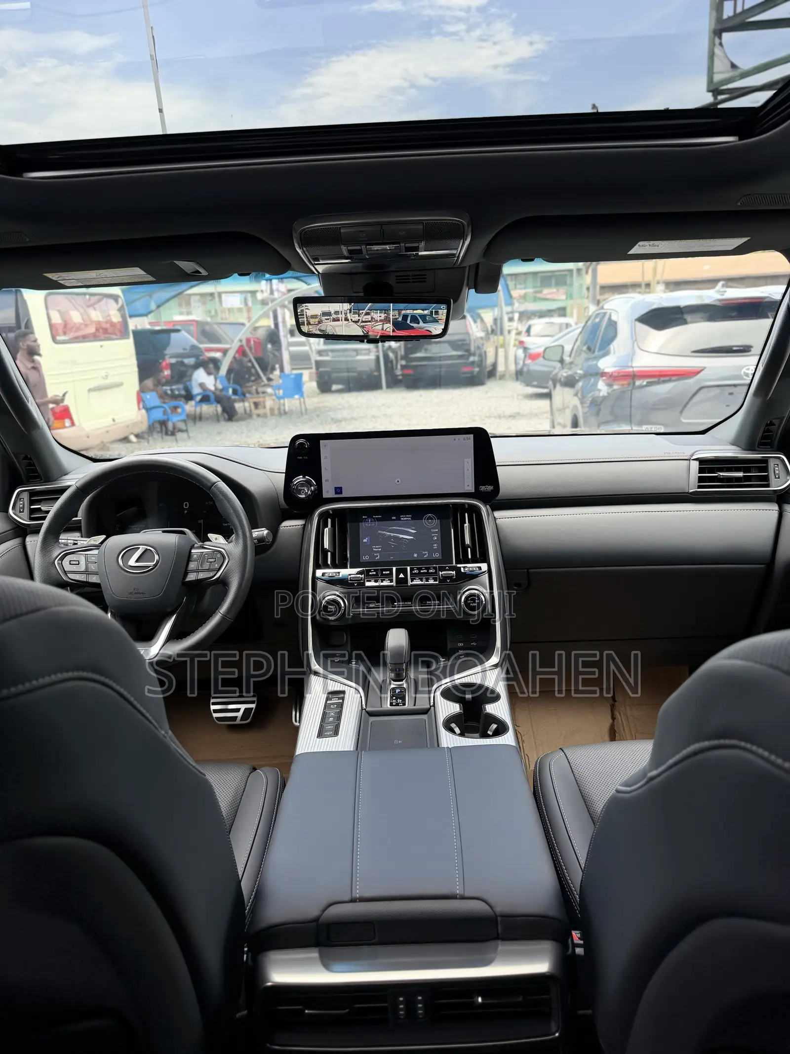 New Lexus LX 700h 2025 Green