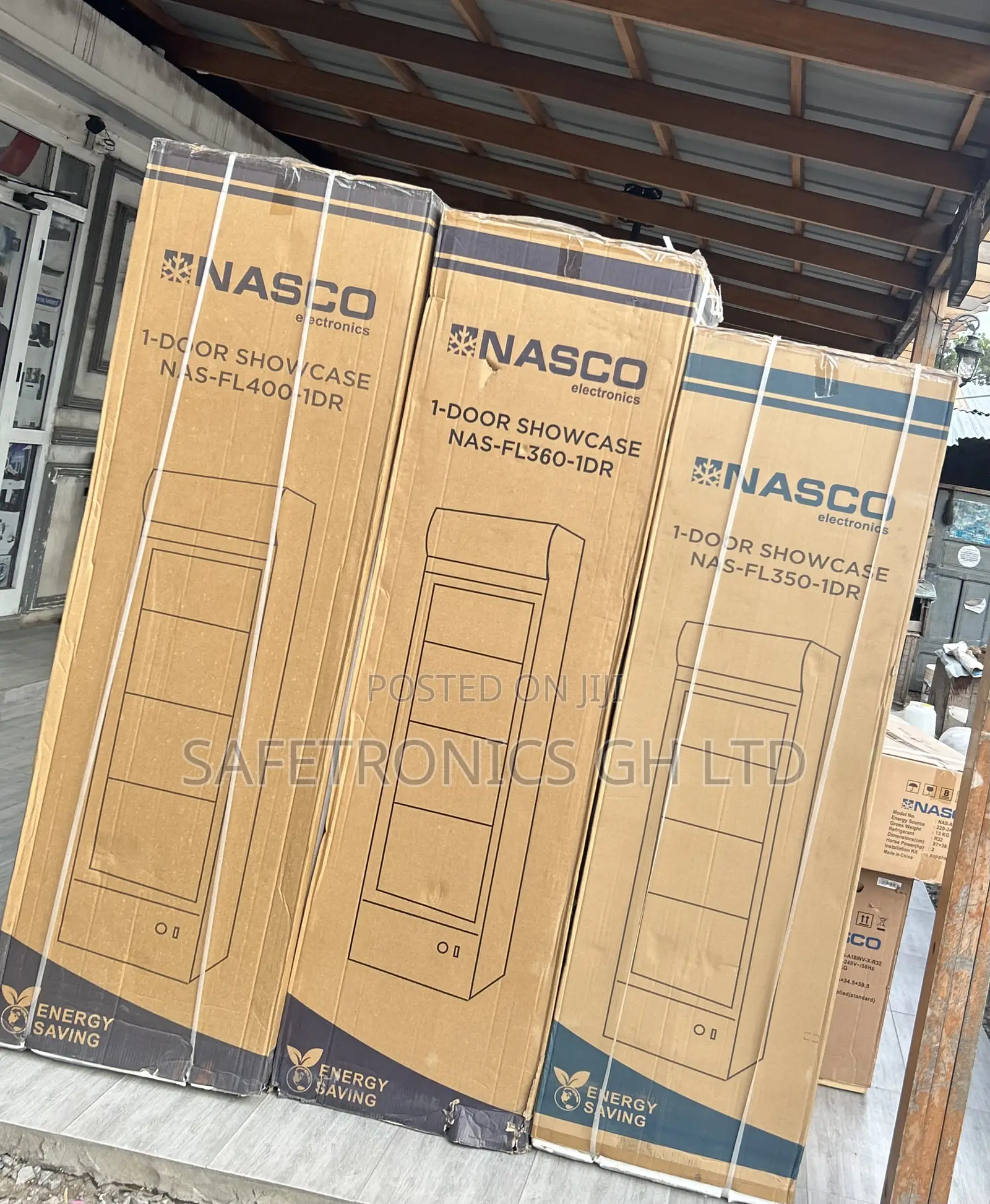 Newest Update Nasco 288ltrs Single Door Display Fridge (Nas-Fl350-1dr)