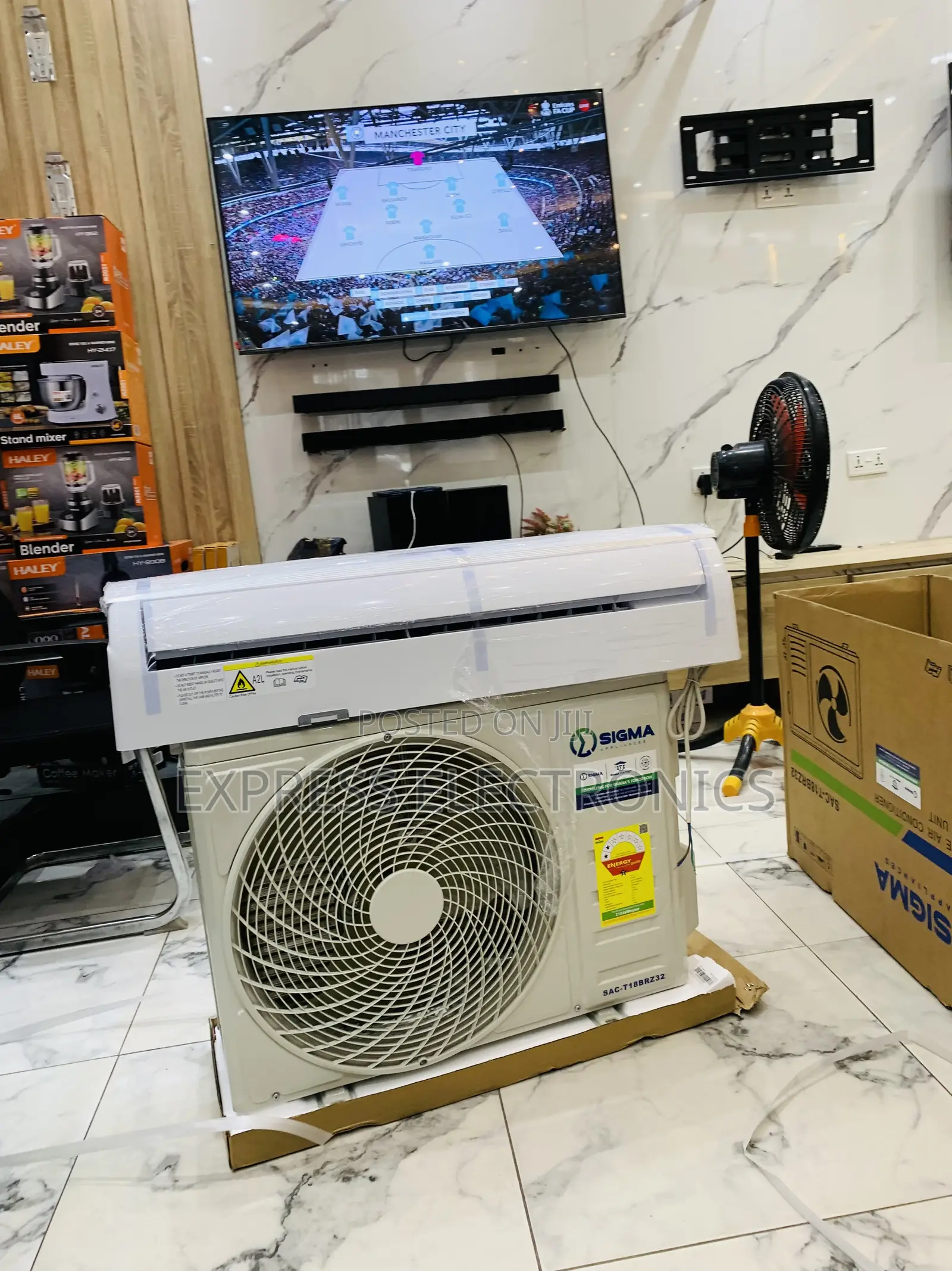 Available Now at Store Sigma Split R410 Gas 2.5hp