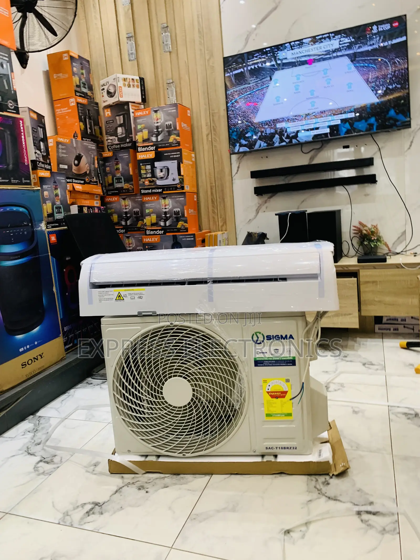Zealous Sleek White Air Conditioner Sigma 2.5hp