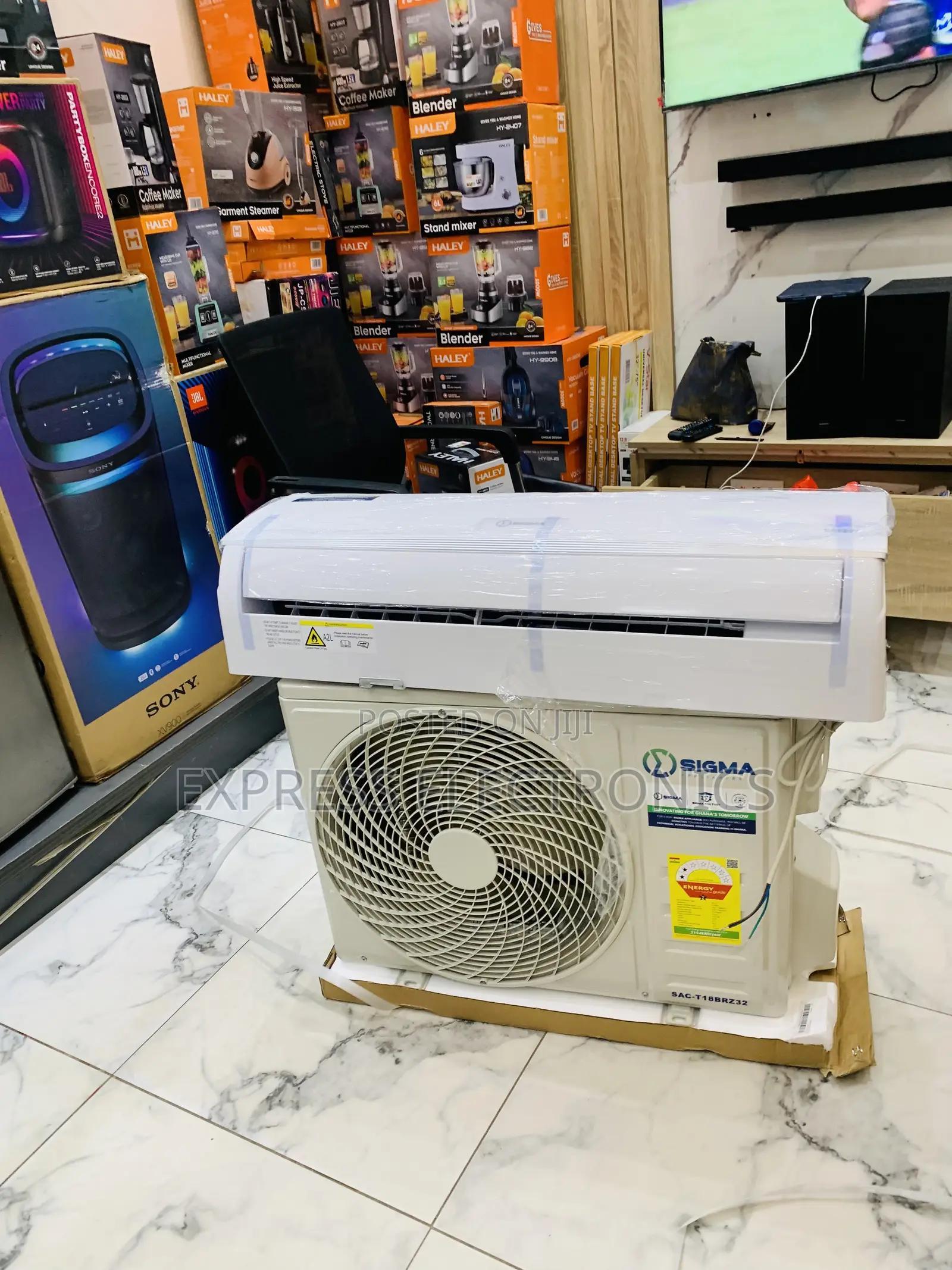 Call and Order for Sigma 2.5hp Air Conditioner Split