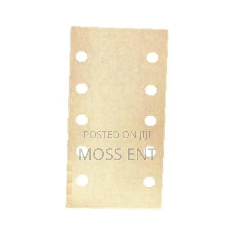 Abrasive Paper 115x230 With 10 Holes Beige 4s 80 F55 - Bv-Saitac-4s-80