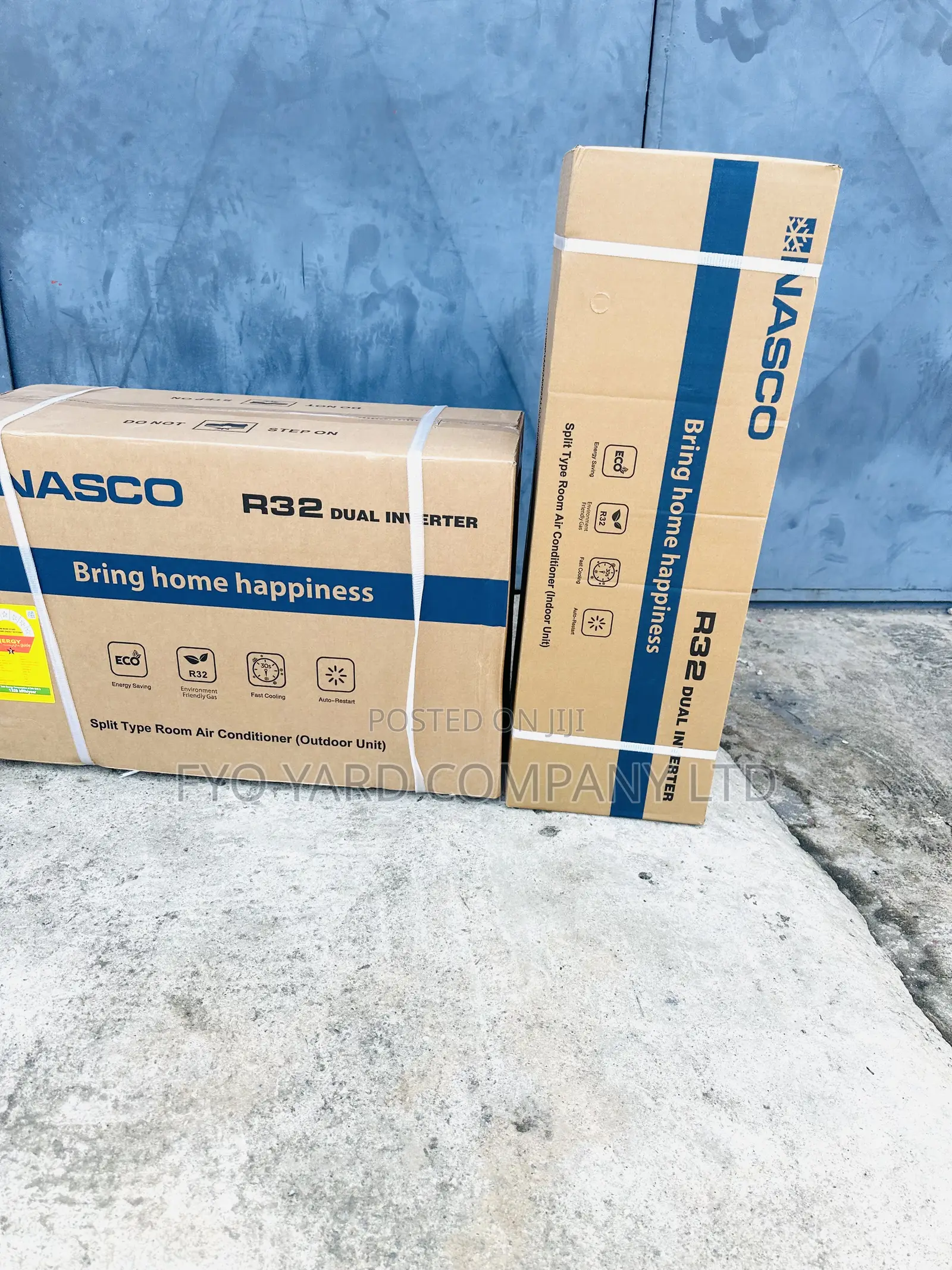 Instant Turbo Cool Nasco 1.5hp Inverter Cooling Ac
