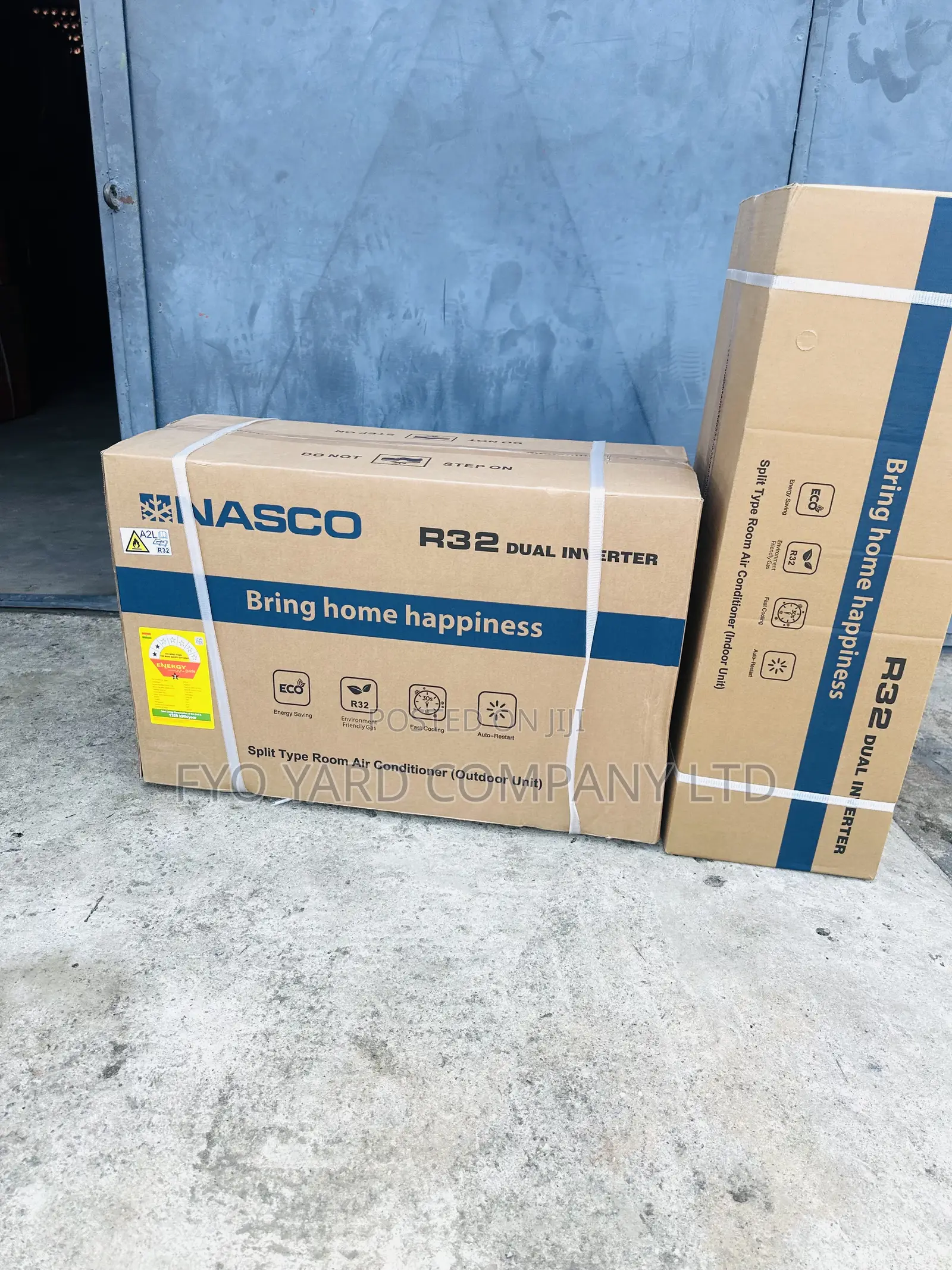 Inverter Energy-Efficient Nasco 1.5hp Split Air Conditioner