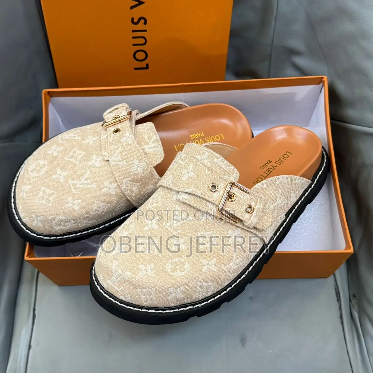 Original Louis Vuitton Half Shoe in Colours