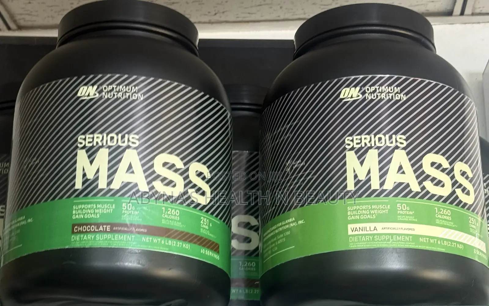 Serious Mass ( Chocolate and Vanilla)
